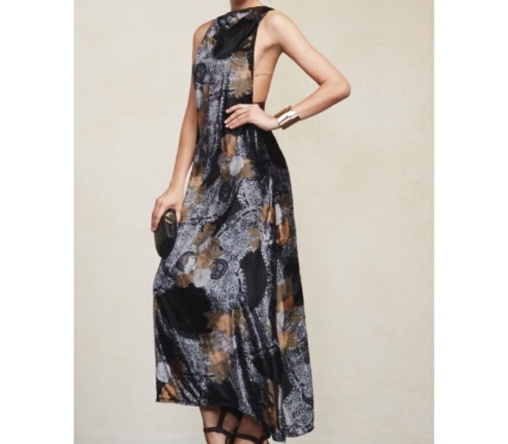 Reformation rare Perseus velvet maxi dress size medium